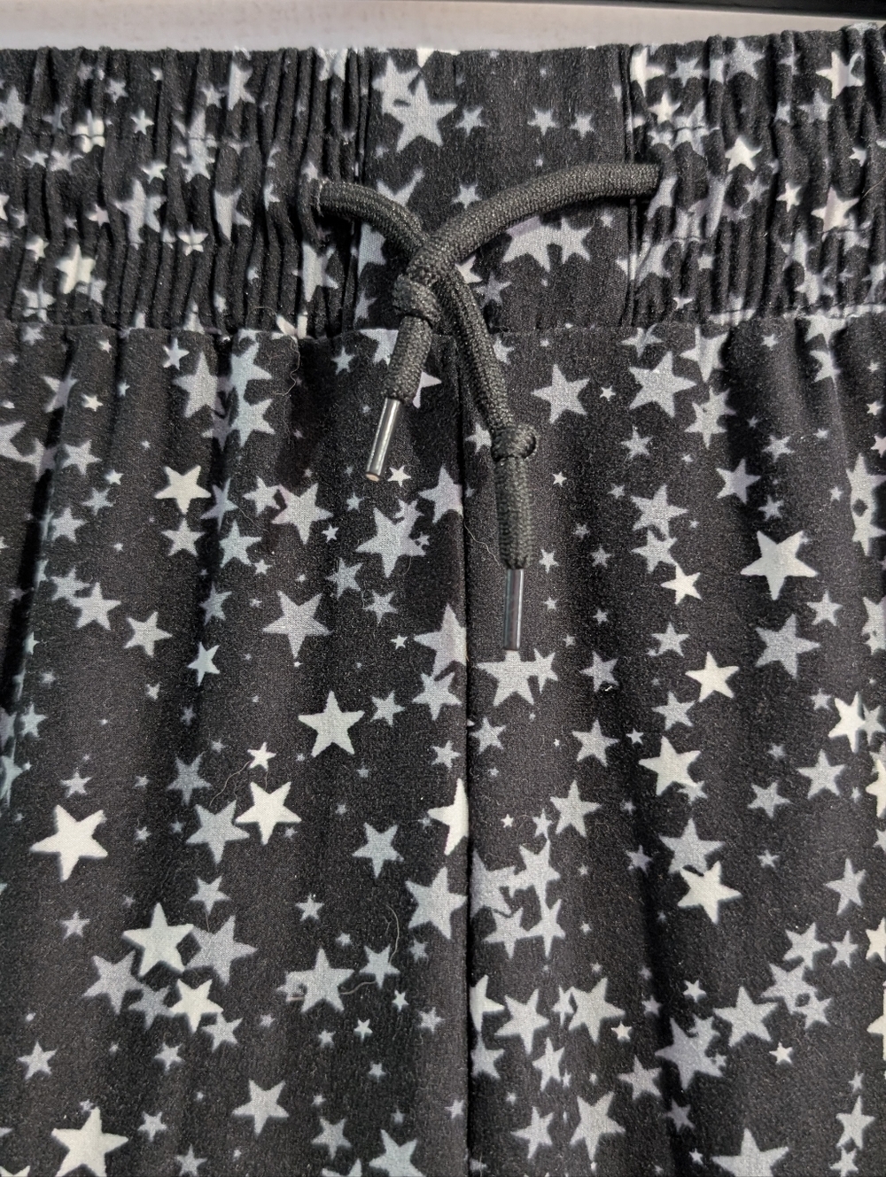 Guc Black Star ⭐ ⭐ ⭐ Print Elastic Waist Jogger Leggings 😲 Pants Size 1X - Picture 3 of 8